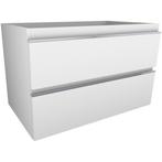 Xellanz Tigris Onderkast Met 2 Laden - 80x46cm - Glans Wit, Huis en Inrichting, Ophalen of Verzenden, Nieuw