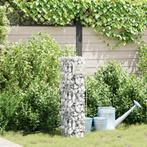 vidaXL Gabion Kolom met Waterkraan 100x25x25 cm 304 RVS, Tuin en Terras, Verzenden, Nieuw