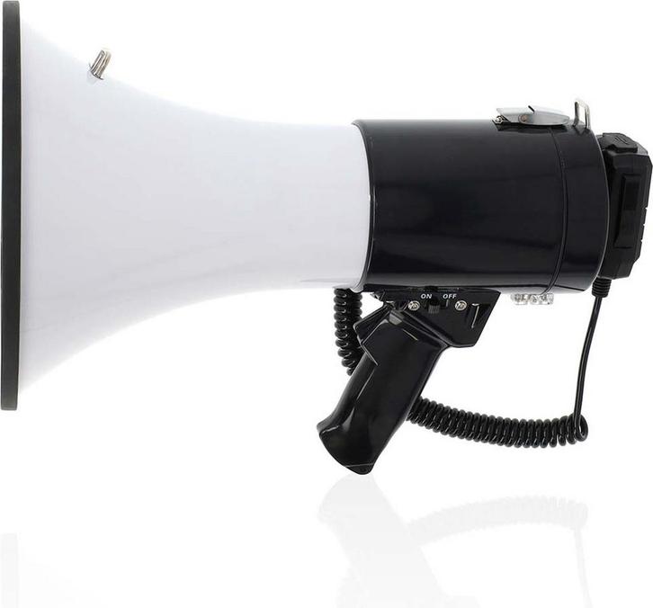 Nedis Megafoon - Maximaal bereik: m - Maximale volume: dB -, Muziek en Instrumenten, Microfoons, Verzenden