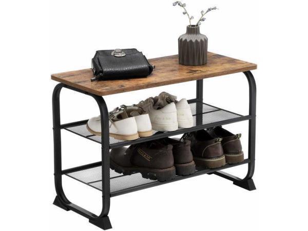 Veiling - iBella Living Industriel schoenenrek, Huis en Inrichting, Kasten | Schoenenrekken