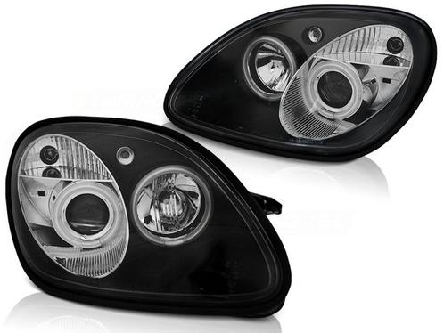 Koplampen Mercedes SLK 95-.. Angel eyes zwart, Auto-onderdelen, Overige Auto-onderdelen, Ophalen of Verzenden