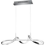 LED Hanglamp - Hangverlichting - Trion Peruino - 37W -, Huis en Inrichting, Lampen | Hanglampen, Ophalen of Verzenden, Nieuw, Metaal