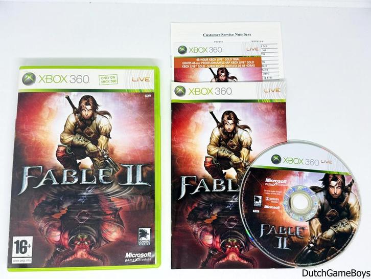 Xbox 360 - Fable II, Spelcomputers en Games, Games | Xbox 360, Gebruikt, Verzenden