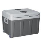 Elektronische Koelbox - 40 Liter - Grijs - 12 V &amp; 230 V, Caravans en Kamperen, Koelboxen, Nieuw, Elektrisch, Koelbox