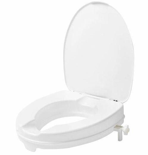 SecuCare toiletverhoger met klep 60 mm, Doe-het-zelf en Verbouw, Hang- en Sluitwerk, Nieuw, Ophalen of Verzenden