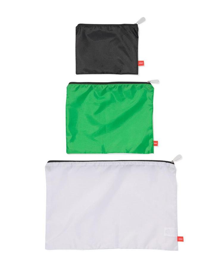 HEMA Ritstasjes S+M+L - 3 stuks, Sieraden, Tassen en Uiterlijk, Tassen | Reistassen en Weekendtassen, Nieuw, Verzenden