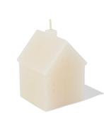 HEMA Vormkaars huisje 6x5.9x8.4cm wit, Verzenden, Nieuw