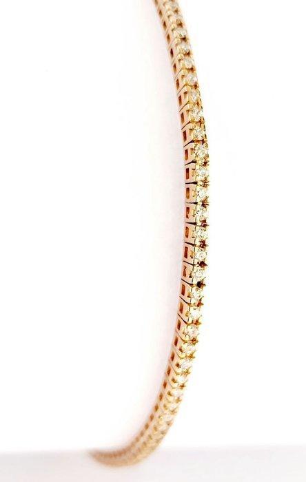 Armband - 18 karaat Roségoud - 1.88ct. tw. Diamant, Sieraden, Tassen en Uiterlijk, Armbanden
