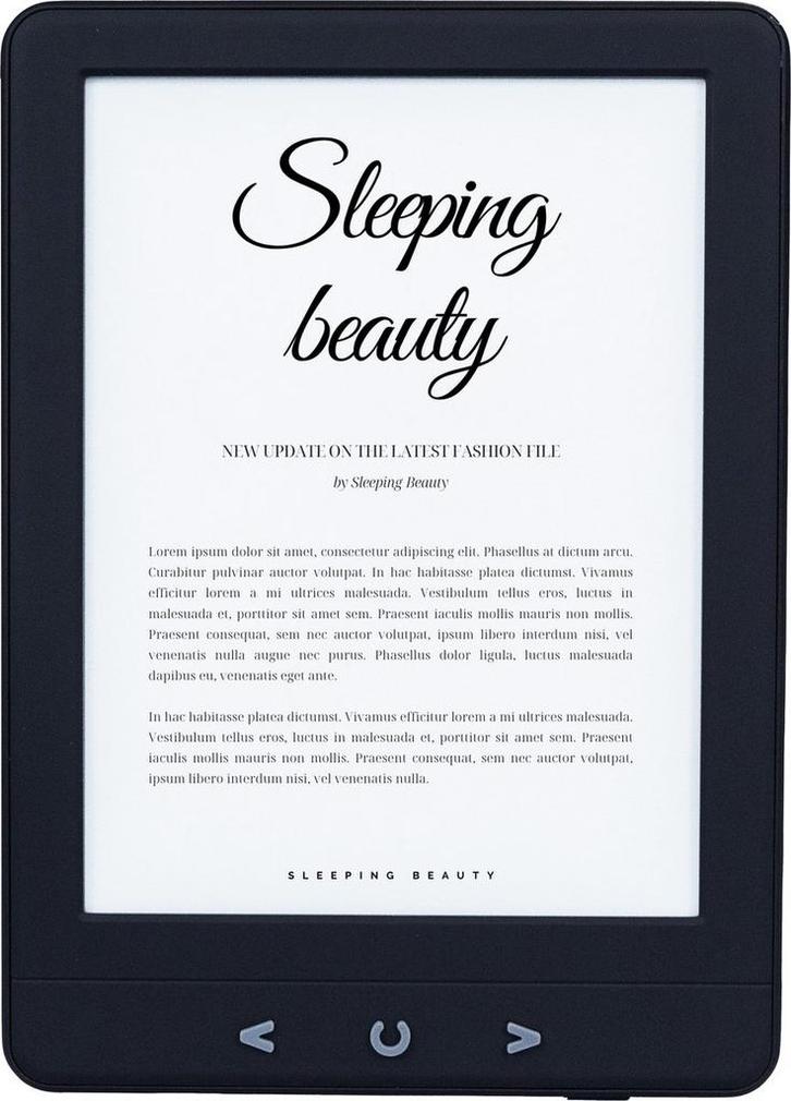 Silvergear E-Reader - 6 Inch - 4GB -, Computers en Software, E-readers, Verzenden