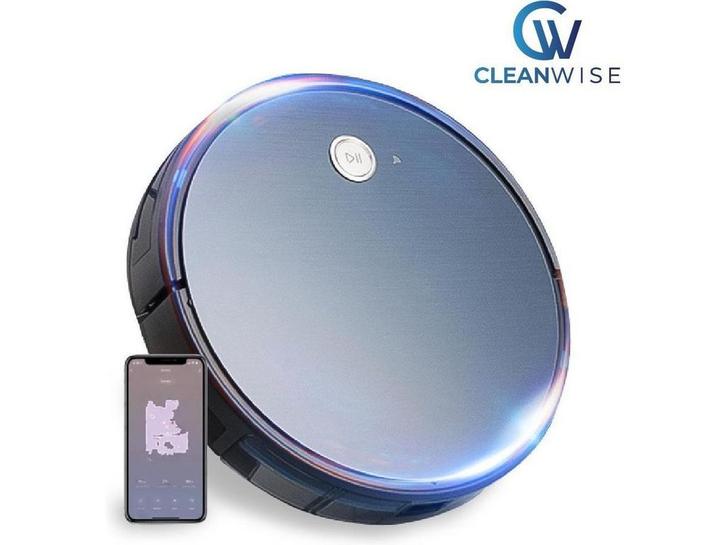 CleanWise D5 Pro - Robotstofzuiger met dweilfunctie - 2700Pa, Witgoed en Apparatuur, Stofzuigers, Zo goed als nieuw, Verzenden