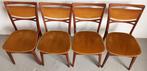 Stoel - Mahonie - Vier vintage stoelen