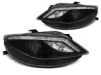 Koplampen LED DRL | Seat Ibiza 6J 2008-2012 | Zwart | LED, Ophalen of Verzenden, Nieuw, Seat