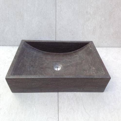 Natuursteen waskom Box 35x50, Doe-het-zelf en Verbouw, Sanitair, Overige typen, Nieuw, Ophalen of Verzenden