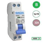 Gacia installatieautomaat 1P+N B32 6KA - M80N-B32, Ophalen of Verzenden, Nieuw