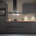 Onyxgrijze greeploze keuken Manilla 57326, Verzenden, Nieuw