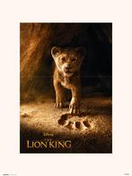 Kunstdruk Disney The Lion King Simba Real Action 30x40cm, Verzenden, Nieuw