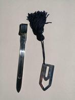 Briefopener (2) - Fermasoldi/segnalibro - Zilver, Antiek en Kunst