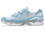 ASICS Gel-NYC Cream Artic Sky - maat 44.5 (Sneakers), Verzenden, Nieuw, Sneakers of Gympen, Asics