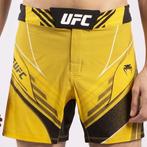 UFC x Venum Pro Line Heren Fight Shorts Geel, Ophalen of Verzenden, Nieuw
