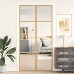 vidaXL Binnendeur smal 102,5x201,5 cm gehard glas en, Doe-het-zelf en Verbouw, Deuren en Horren, Verzenden, Nieuw