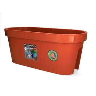 Balkon plantenbak | Ecken & Kanten | 59 x 27 x 25 centimeter, Tuin en Terras, Bloempotten, Nieuw, Verzenden