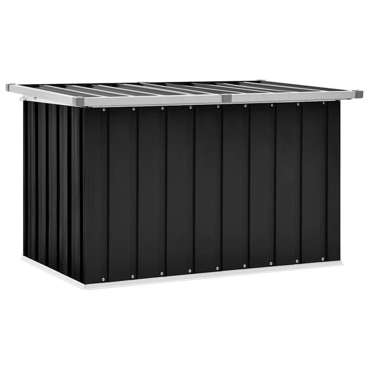 vidaXL Tuinbox 109x67x65 cm antraciet, Tuin en Terras, Overige Tuin en Terras, Nieuw, Verzenden