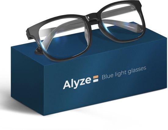 Tweedekans | Alyze Blauw Licht Bril - Computer beeldscherm -, Audio, Tv en Foto, Fotografie | Filters, Zo goed als nieuw, Ophalen of Verzenden