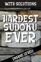 Hardest Sudoku Ever: Extreme Puzzle Book Adult, Very Hard, Boeken, Verzenden, Nieuw