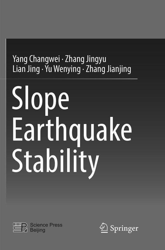 9789811096006 Slope Earthquake Stability, Boeken, Informatica en Computer, Nieuw, Verzenden