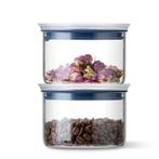 Vacuüm Vershoudbakje 2x 400ml Glas - Vacumeermachine, Verzamelen, Verzenden, Nieuw