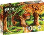 Tree House Puzzel (1000 stukjes) | Enjoy Puzzle - Puzzels, Hobby en Vrije tijd, Denksport en Puzzels, Nieuw, Verzenden