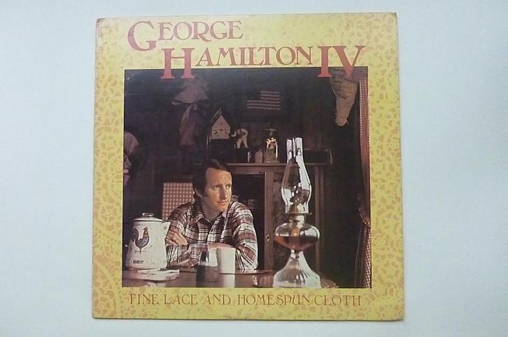 George Hamilton IV - Fine lace and homespun cloth (LP), Cd's en Dvd's, Vinyl | Pop, Zo goed als nieuw, Verzenden