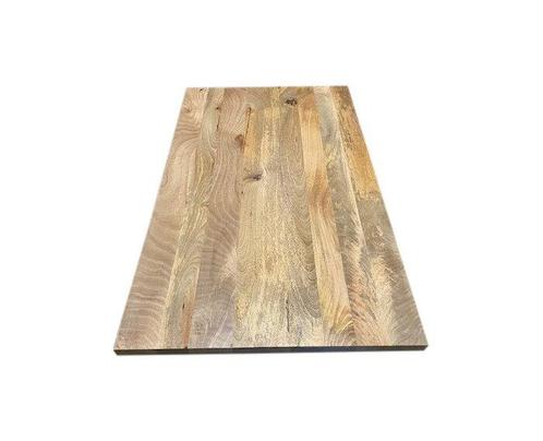 MAATWERK Tafelblad 4 cm massief GELAKT glad mangohout 140, Huis en Inrichting, Tafelonderdelen, Nieuw, Ophalen of Verzenden