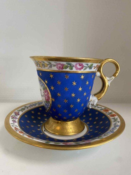 KPM Königliche Porzellan-Manufaktur Berlin - Kop en schotel, Antiek en Kunst, Antiek | Glas en Kristal