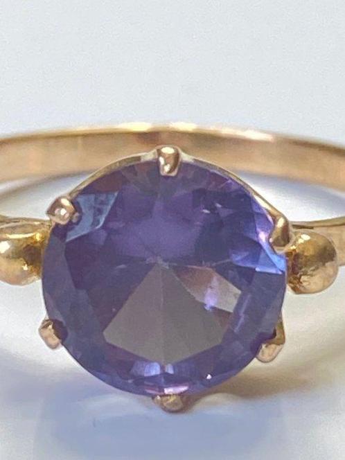 Zonder Minimumprijs - Ring - 18 karaat Geel goud Spinel, Sieraden, Tassen en Uiterlijk, Ringen