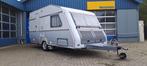 Caravan KIP Hy-line met Mover! Voortent, Luifel en fietsendr, Caravans en Kamperen, Vast bed, Rondzit, Kip, Serviceluik