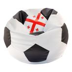 Voetbal zitzak - EURO 2024 - maat L - Ø 90 cm - Georgie, Huis en Inrichting, Zitzakken, Ophalen of Verzenden, Nieuw