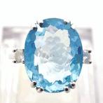Zonder Minimumprijs - Ring - 18 karaat Witgoud - 6.09ct. tw., Sieraden, Tassen en Uiterlijk, Ringen, Nieuw