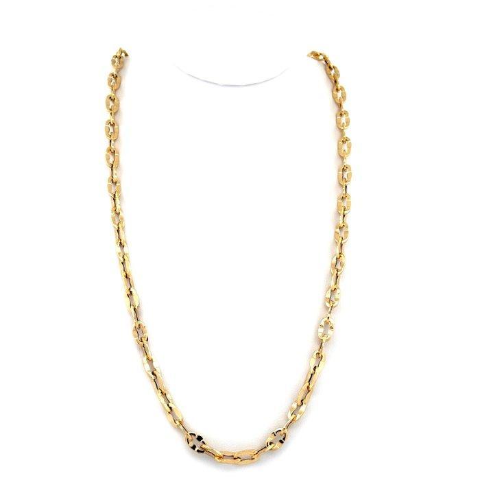 Handmade - Halsketting - Chicco di caffè - 4.6 g - 18 karaat, Sieraden, Tassen en Uiterlijk, Kettingen