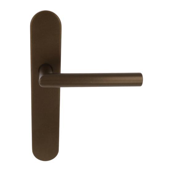 Deurklink op blind schild BASICS LBII-19P13SFC brons, Doe-het-zelf en Verbouw, Hang- en Sluitwerk, Verzenden