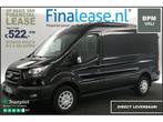 Ford Transit 2.0 Ecoblue L2H2 130PK BPM Vrij Airco €522pm, Overige carrosserieën, Zwart, Nieuw, Te koop