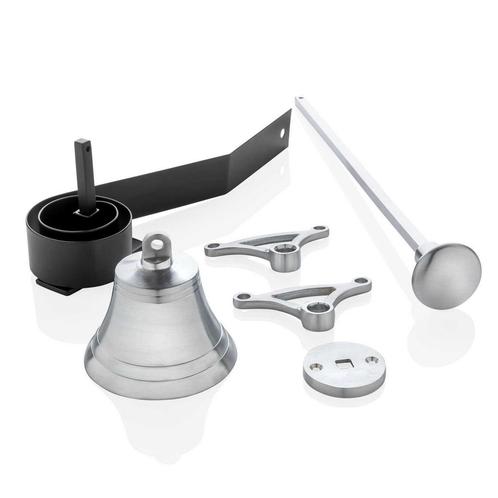 Trekbel mat nikkel, Doe-het-zelf en Verbouw, Hang- en Sluitwerk, Overige typen, Nieuw, Koper of Messing, Ophalen of Verzenden