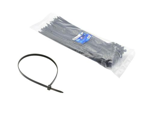 UV Kabelbinders Zwart 2.5 X 200 Mm - Tiewraps - Tieraps - 10, Auto diversen, Autogereedschap, Nieuw, Ophalen of Verzenden