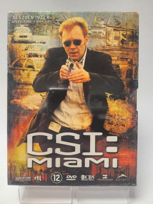 CSI Miami Seizoen 4 Aflevering 4.1-4.12 geseald Box DVD, Cd's en Dvd's, Dvd's | Overige Dvd's, Ophalen of Verzenden