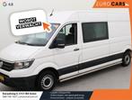 Volkswagen Crafter 140pk L4H3 / L3H2 Dubbele cabine, Auto's, Bestelauto's, Volkswagen, Wit, Nieuw, Lease