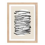 Vintlux Fotolijst Nordby Deepened - 30x40 cm Essen Ongelakt, Huis en Inrichting, Woonaccessoires | Lijsten, Nieuw
