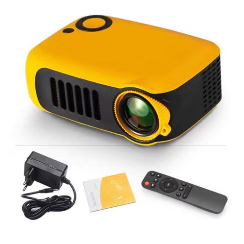 A2000 Mini Projector - 1000 Lumen - Screen Mirroring Beamer, Audio, Tv en Foto, Diaprojectors, Nieuw, Verzenden