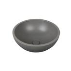 Waskom Karis 36x36x14.5cm beton rond grijs inclusief, Verzenden, Nieuw