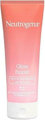 NEUTROGENA GLOW BOOST REVITALISERENDE FLUID SPF 30 TUBE 50.., Sieraden, Tassen en Uiterlijk, Uiterlijk | Gezichtsverzorging, Verzenden