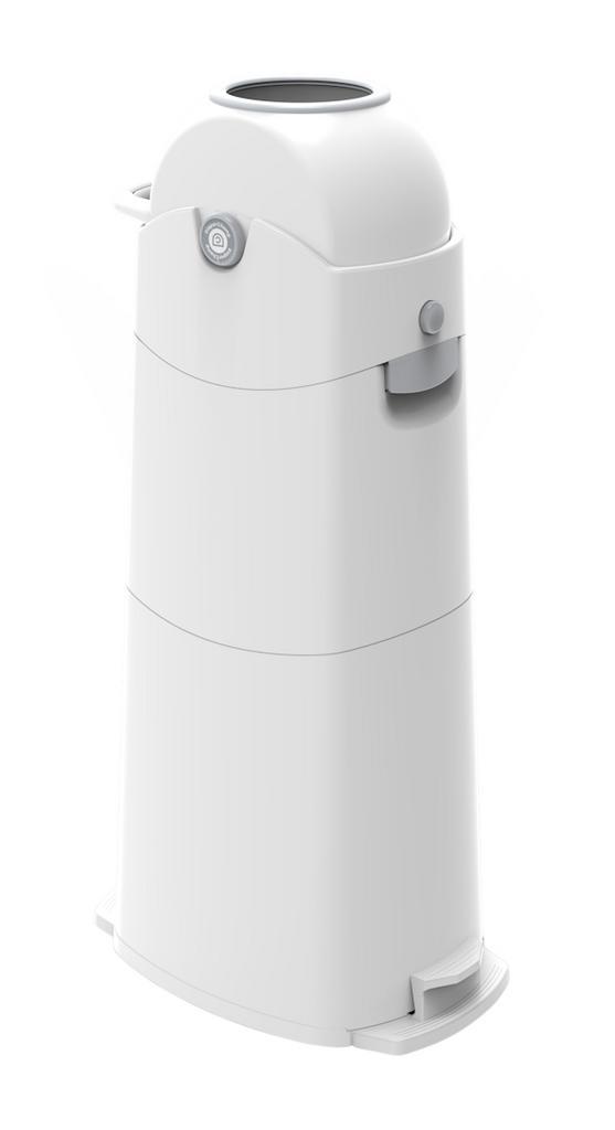 DiaperChamp Classic Large Silver Luieremmer, Kinderen en Baby's, Badjes en Verzorging, Nieuw, Verzenden